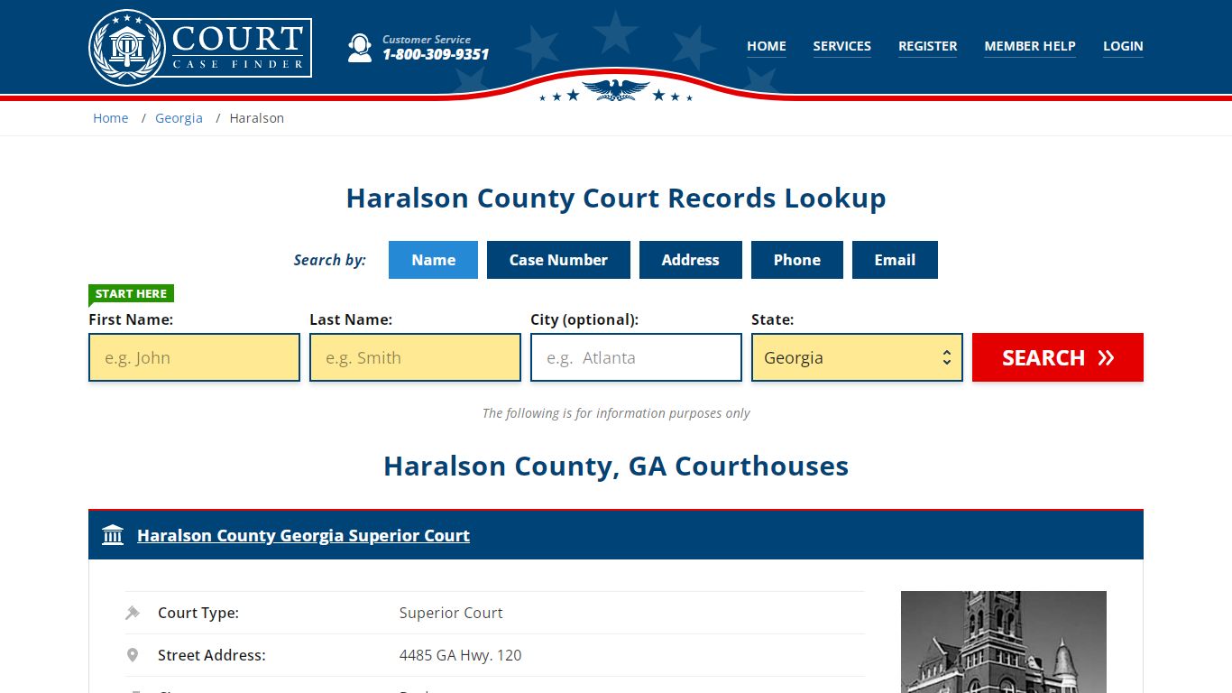 Haralson County Court Records | GA Case Lookup